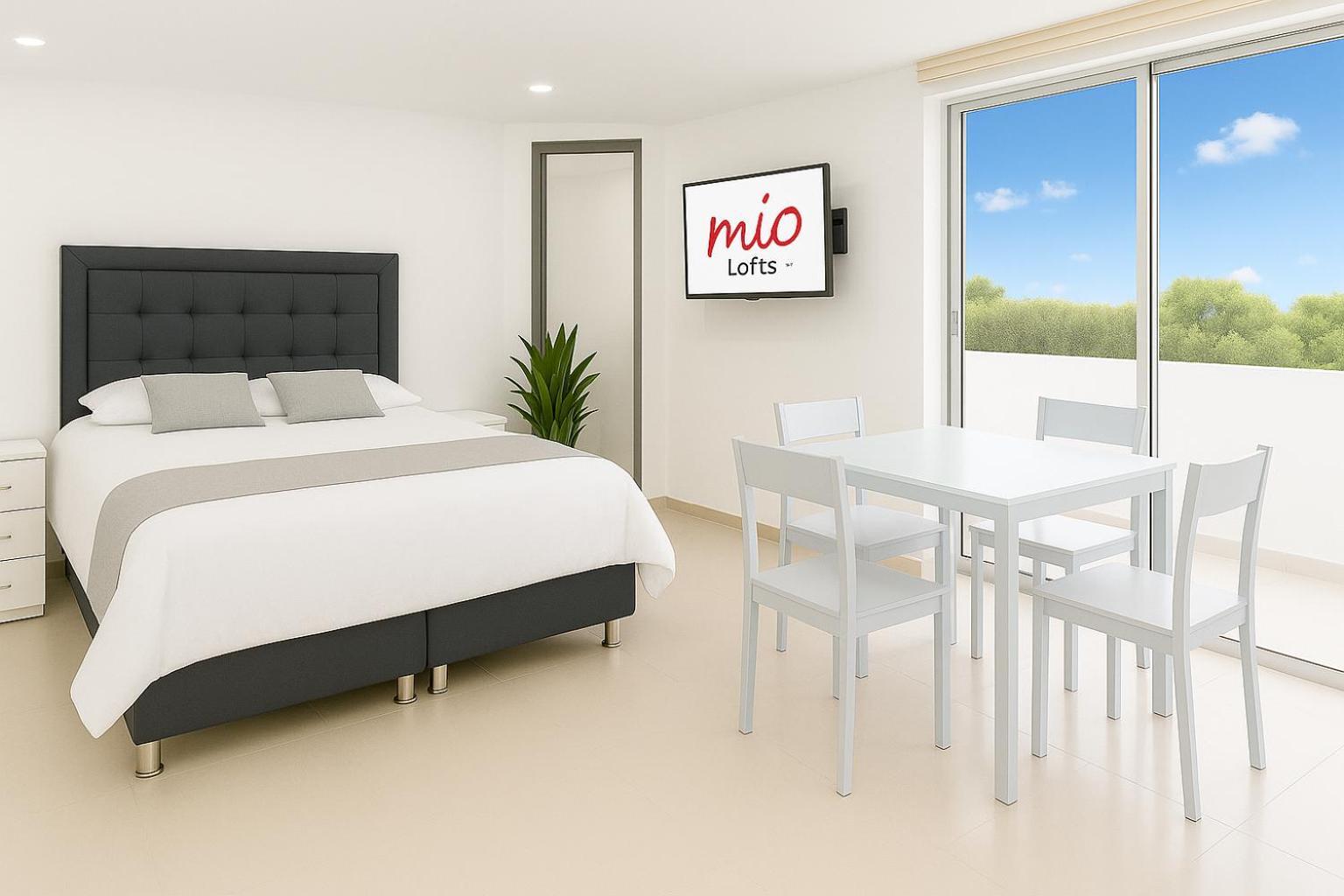Ferienwohnung Loft Moderno En El Poblado Con Vista Y Parqueadero Mio Lofts Medellín Exterior foto
